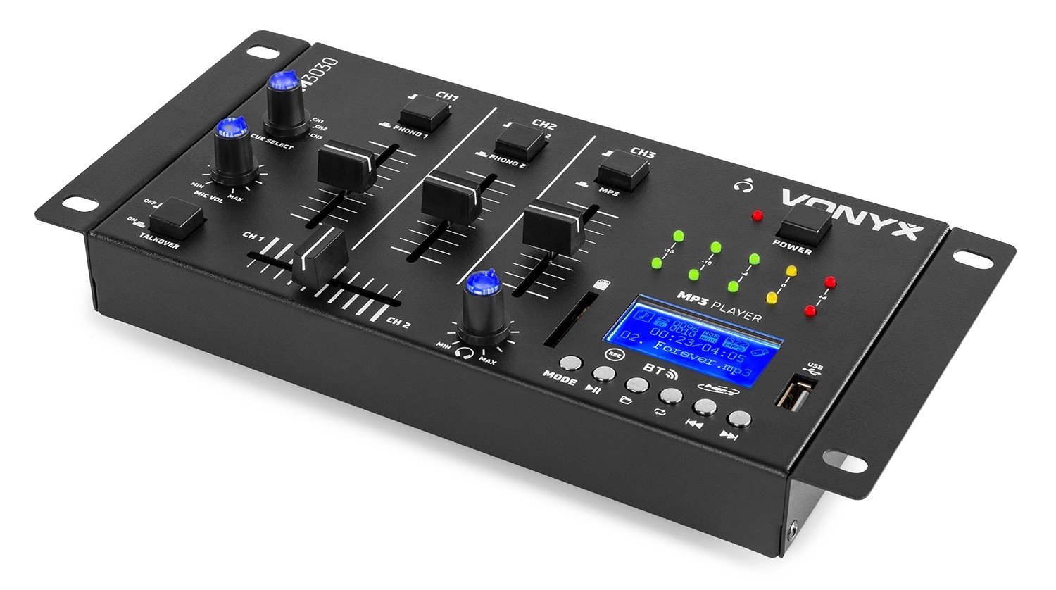 STM3030 6-channel mixer usb-MP3-BT-REC